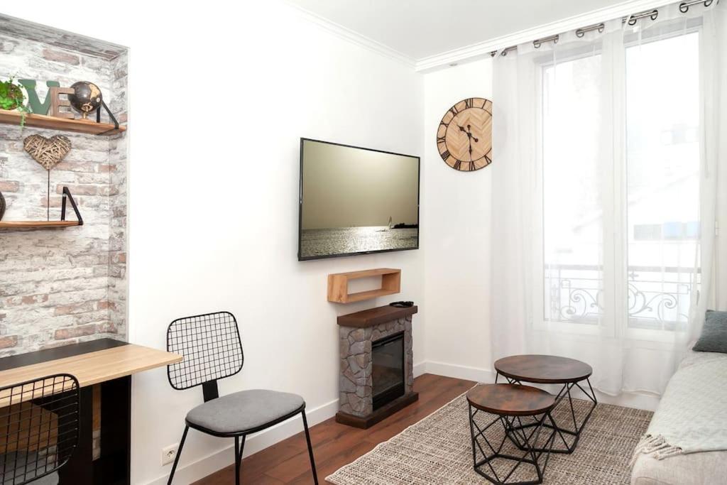 Elegant Appartement Aux Portes De Paris Saint-Ouen (Seine-Saint-Denis) Exterior foto